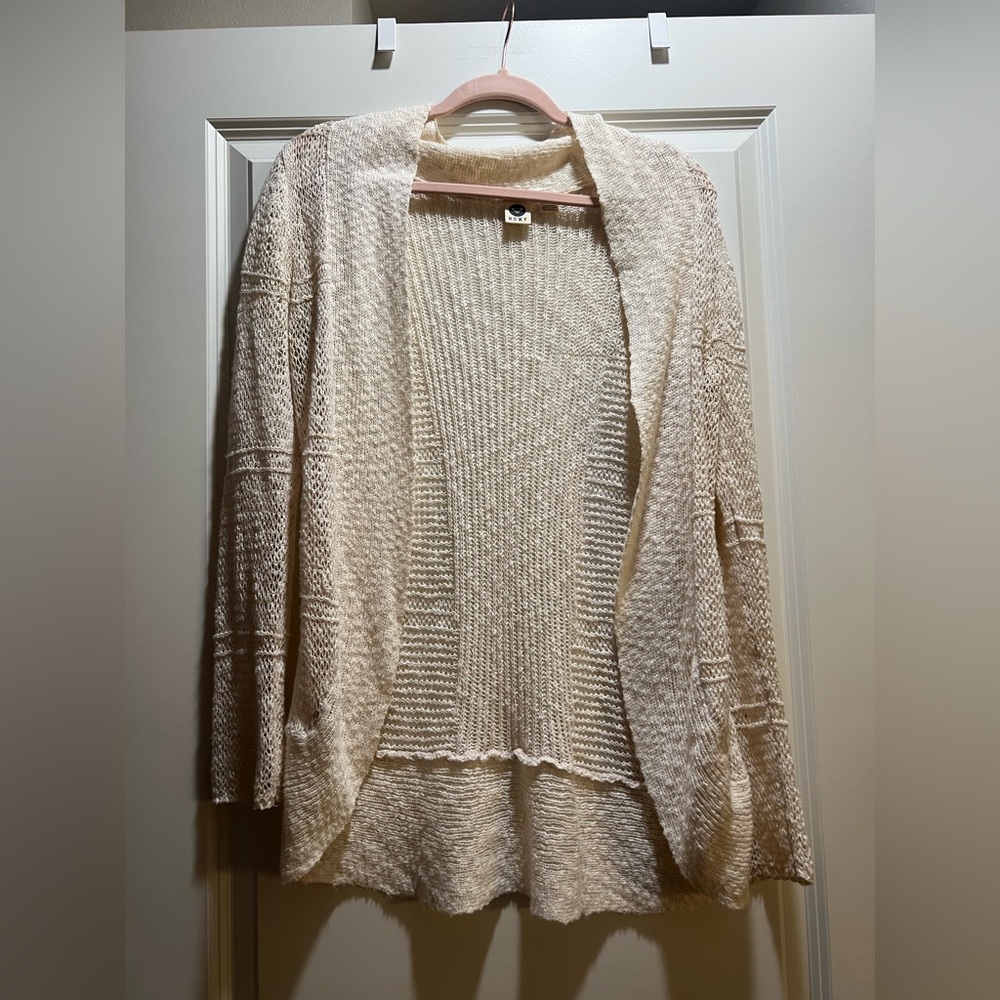 Roxy Cream Women's Cardigan